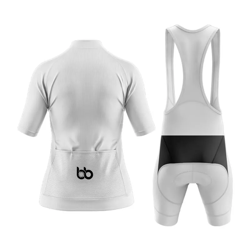 Basic White Aero Cycling Kit