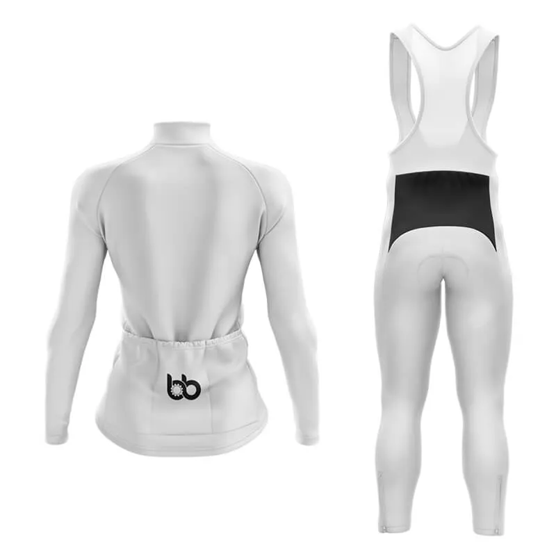 Basic White Aero Cycling Kit