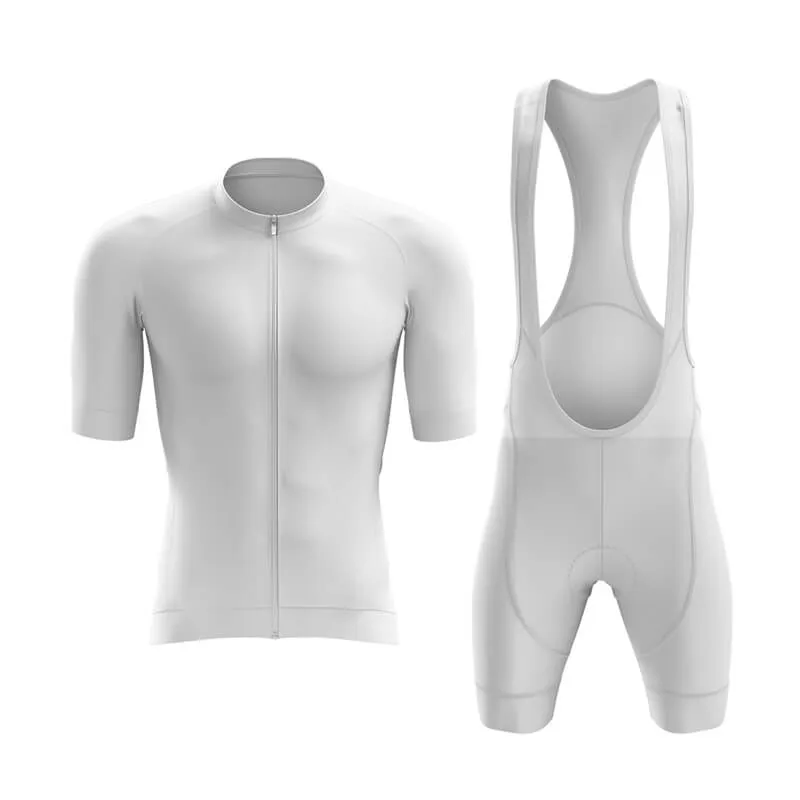 Basic White Aero Cycling Kit