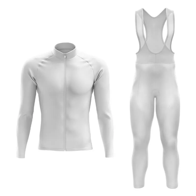 Basic White Aero Cycling Kit