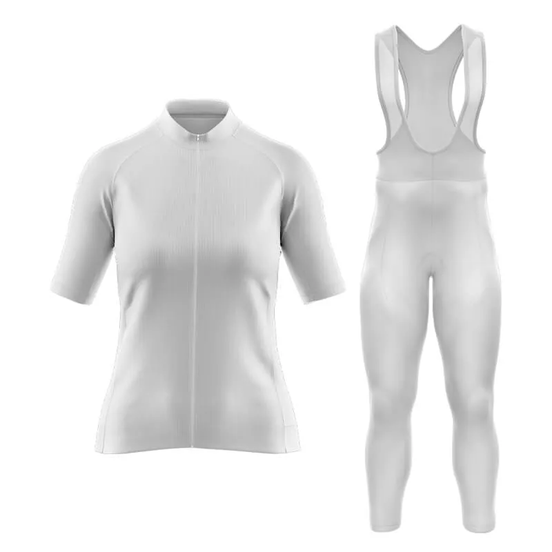 Basic White Aero Cycling Kit