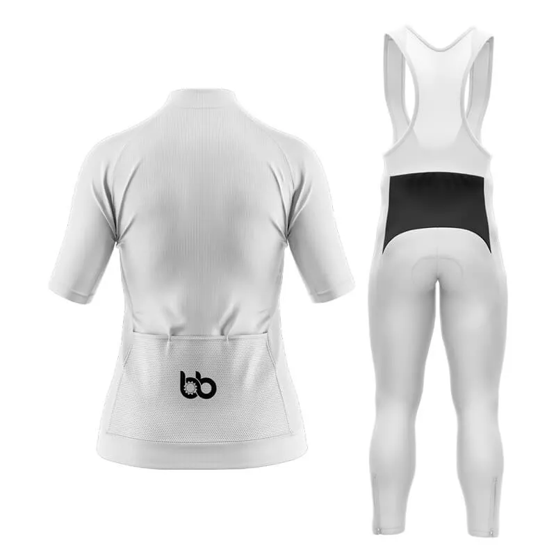 Basic White Aero Cycling Kit