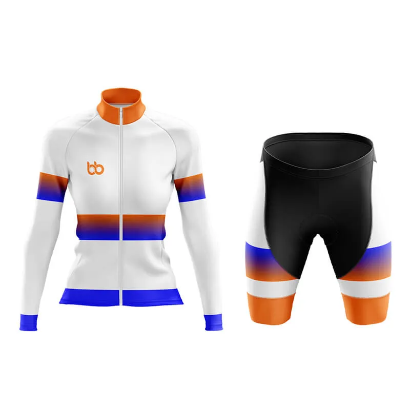 BB Gradient Aero Cycling Kit (Blue-Orange)