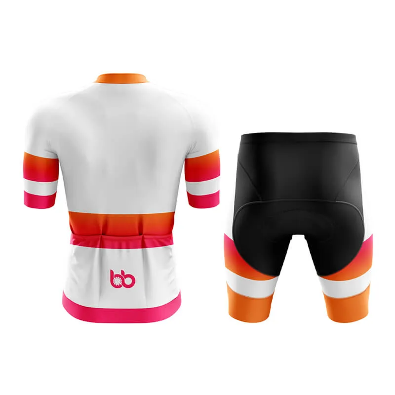 BB Gradient Aero Cycling Kit (Pink-Orange)