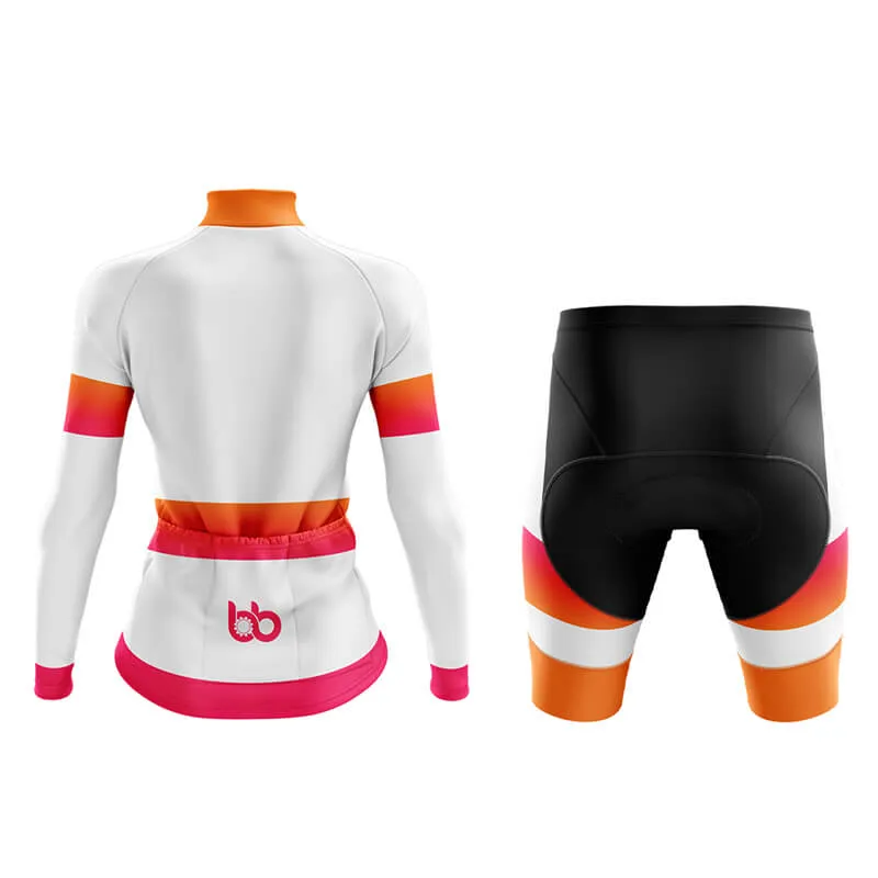 BB Gradient Aero Cycling Kit (Pink-Orange)