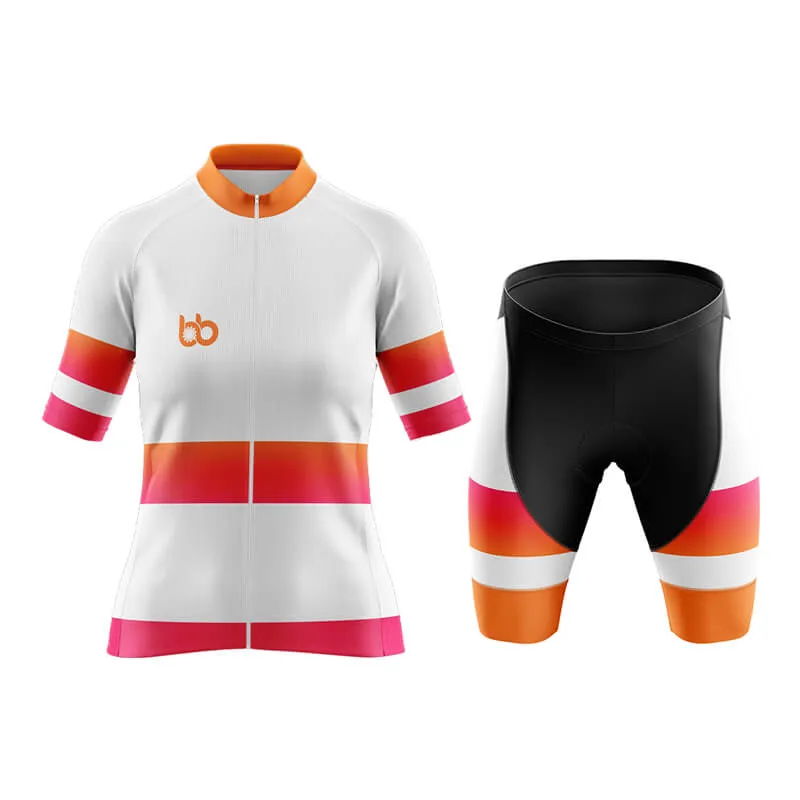 BB Gradient Aero Cycling Kit (Pink-Orange)