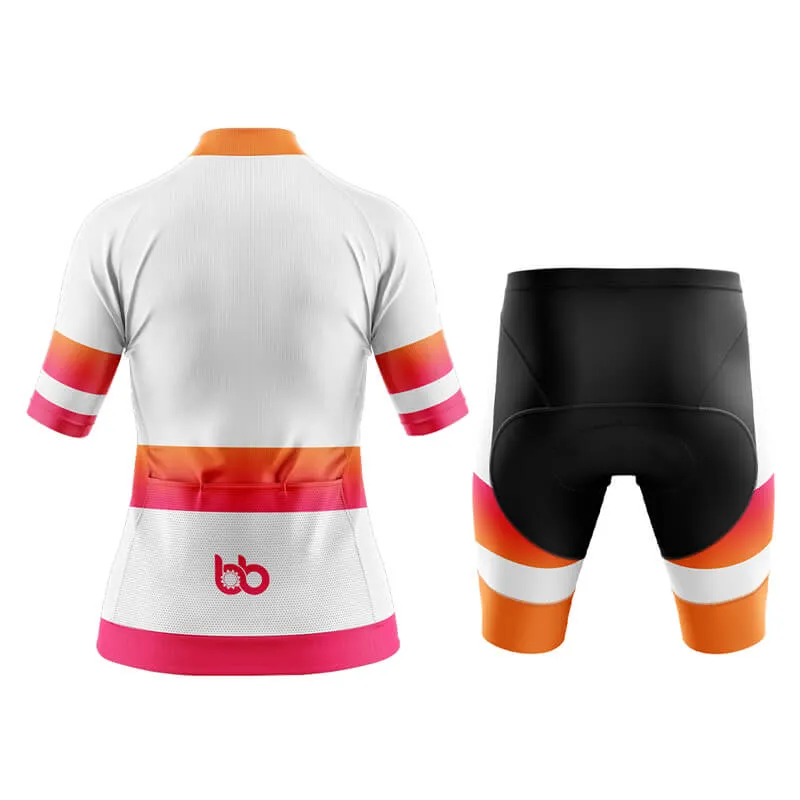 BB Gradient Aero Cycling Kit (Pink-Orange)