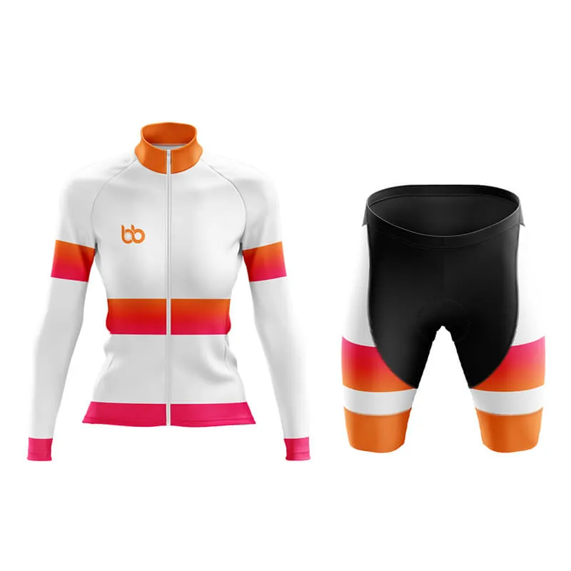 BB Gradient Aero Cycling Kit (Pink-Orange)