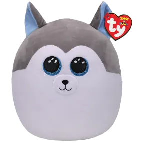 Beanie Babies: Slush Husky Gray Squish 10"