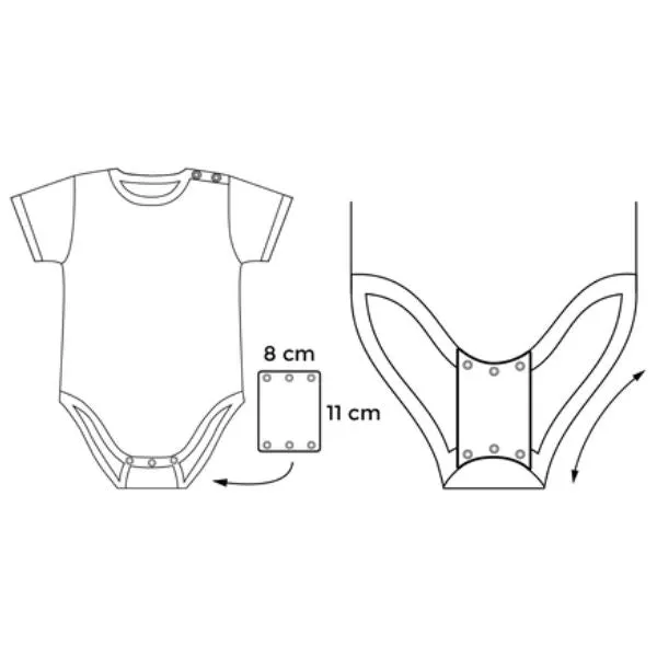 Bellelis Snap and Extend Bodysuit Extenders