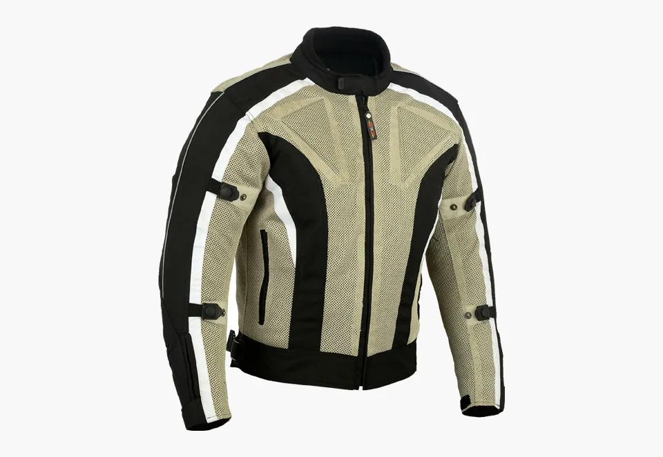 BGA Chicane Summer Mesh Jacket Black/Grey