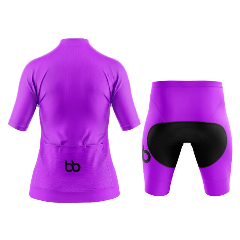 Bicycle Booth Basic (Purple) Aero Cycling Kit