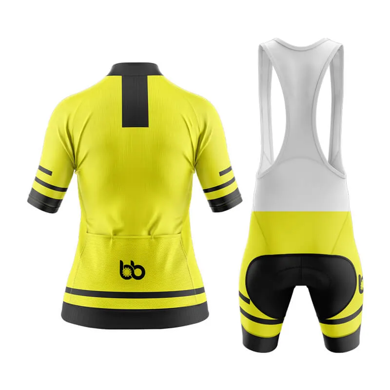 Bicycle Booth Outline (Yellow) Aero Cycling Kit