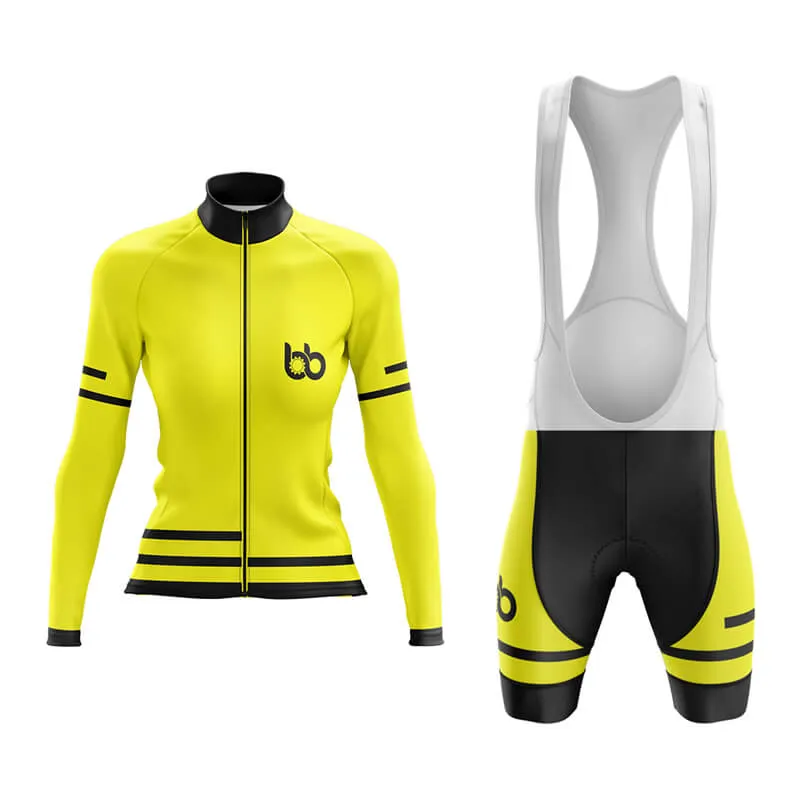 Bicycle Booth Outline (Yellow) Aero Cycling Kit