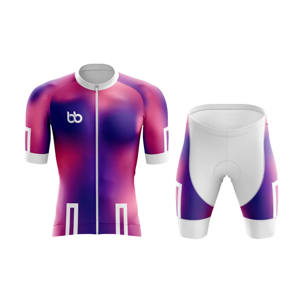 Bicycle Booth Prism (Violet-Pink) Aero Cycling Kit