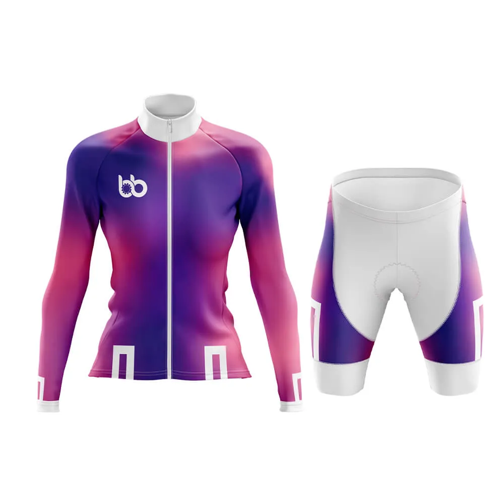 Bicycle Booth Prism (Violet-Pink) Aero Cycling Kit