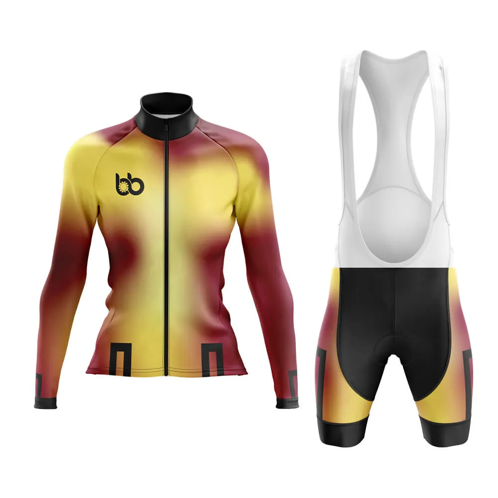 Bicycle Booth Prism (Yellow-Maroon) Aero Cycling Kit