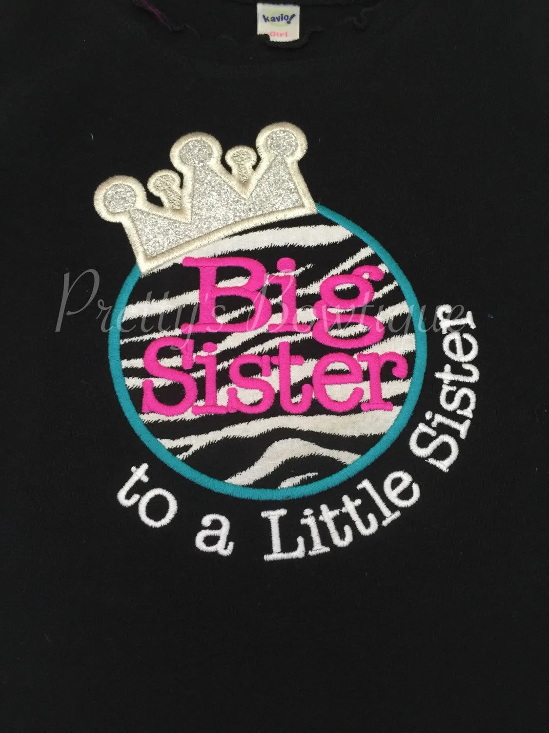 Big sister to a little sister shirt or body suit