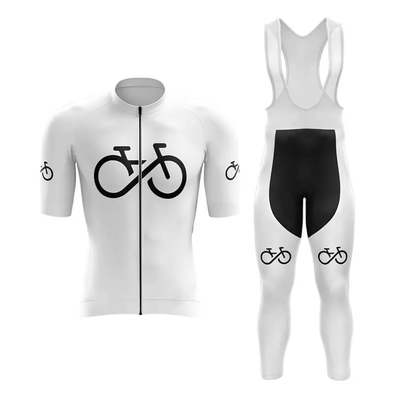 Bike Forever 1.0 Aero Cycling Kit (White)