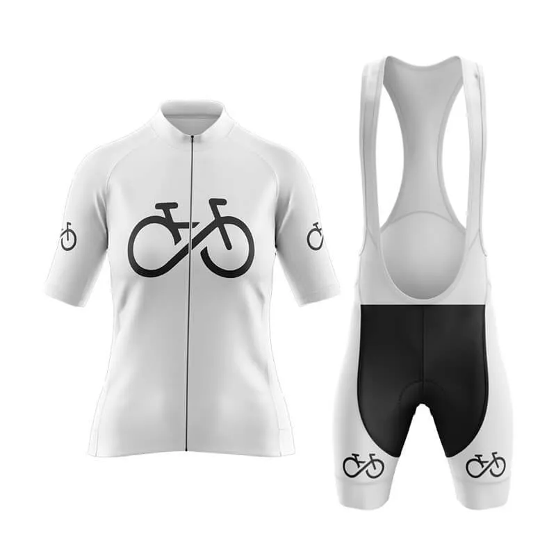 Bike Forever 1.0 Aero Cycling Kit (White)