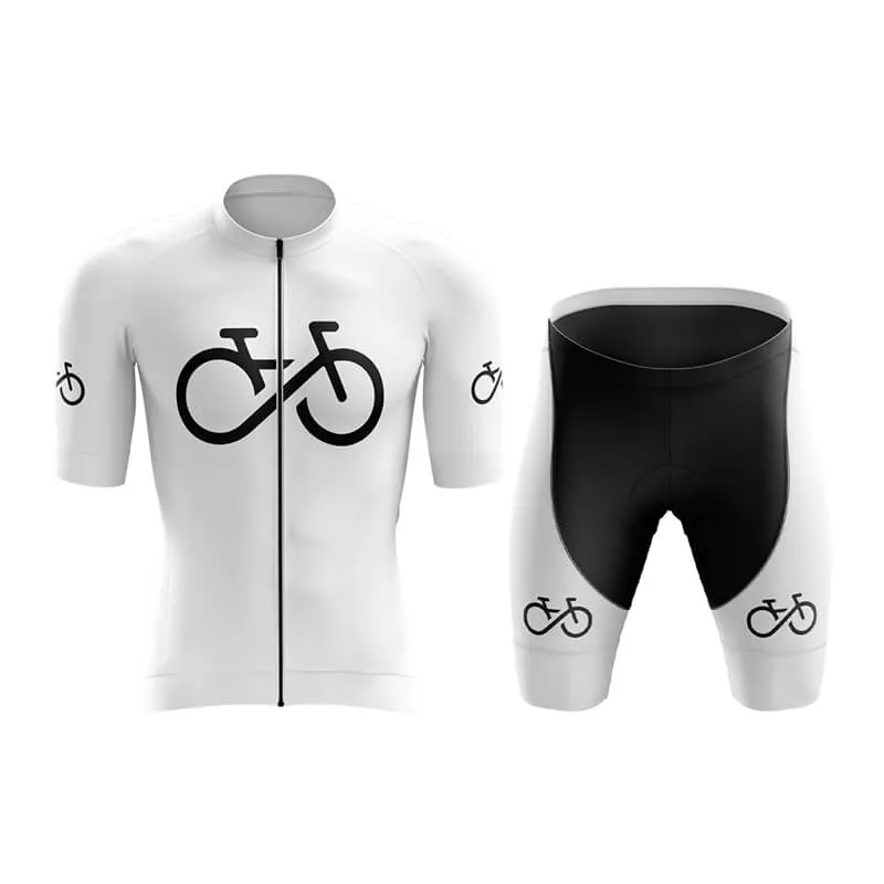 Bike Forever 1.0 Aero Cycling Kit (White)