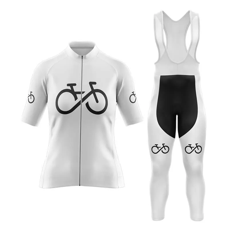 Bike Forever 1.0 Aero Cycling Kit (White)