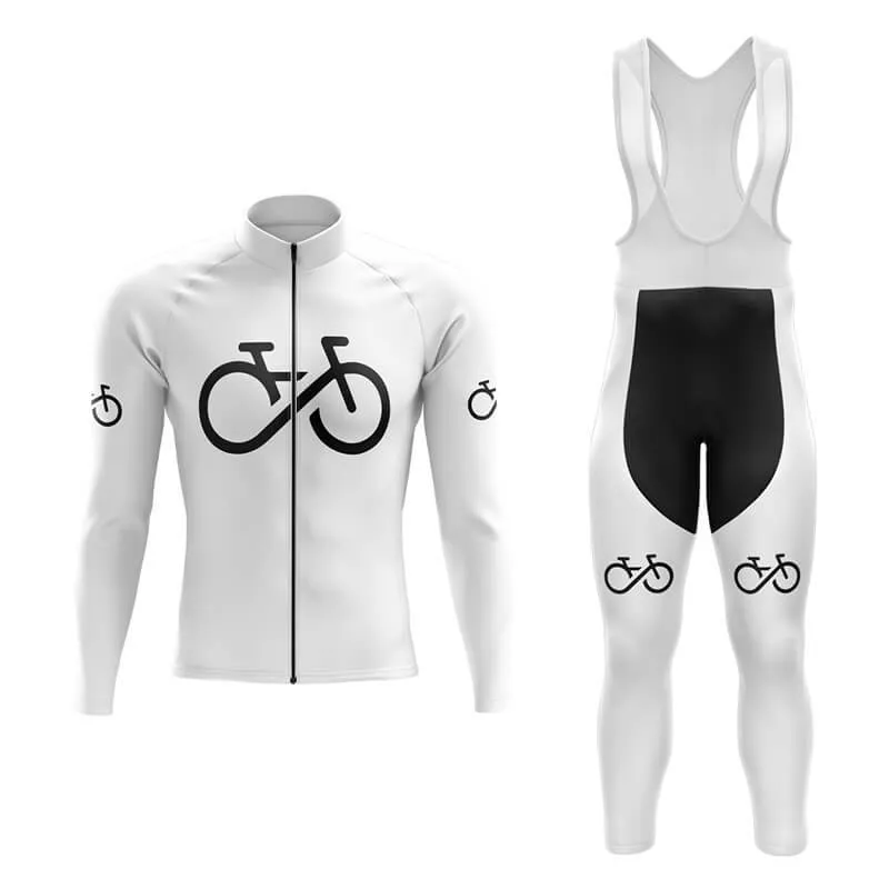 Bike Forever 1.0 Aero Cycling Kit (White)