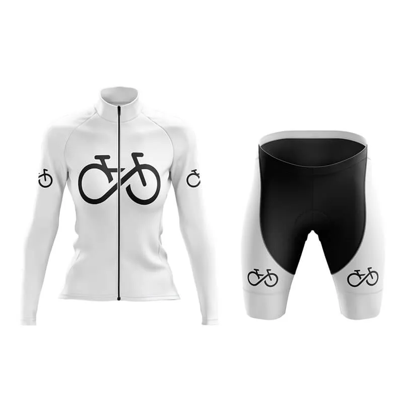 Bike Forever 1.0 Aero Cycling Kit (White)