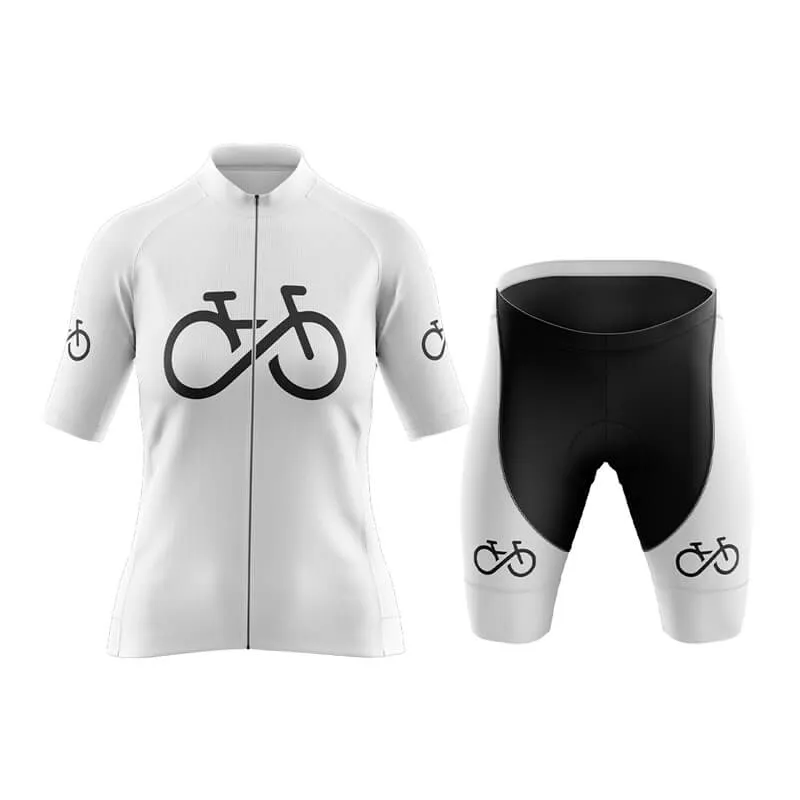 Bike Forever 1.0 Aero Cycling Kit (White)