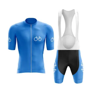 Bike Forever 2.0 Aero Cycling Kit (Blue)