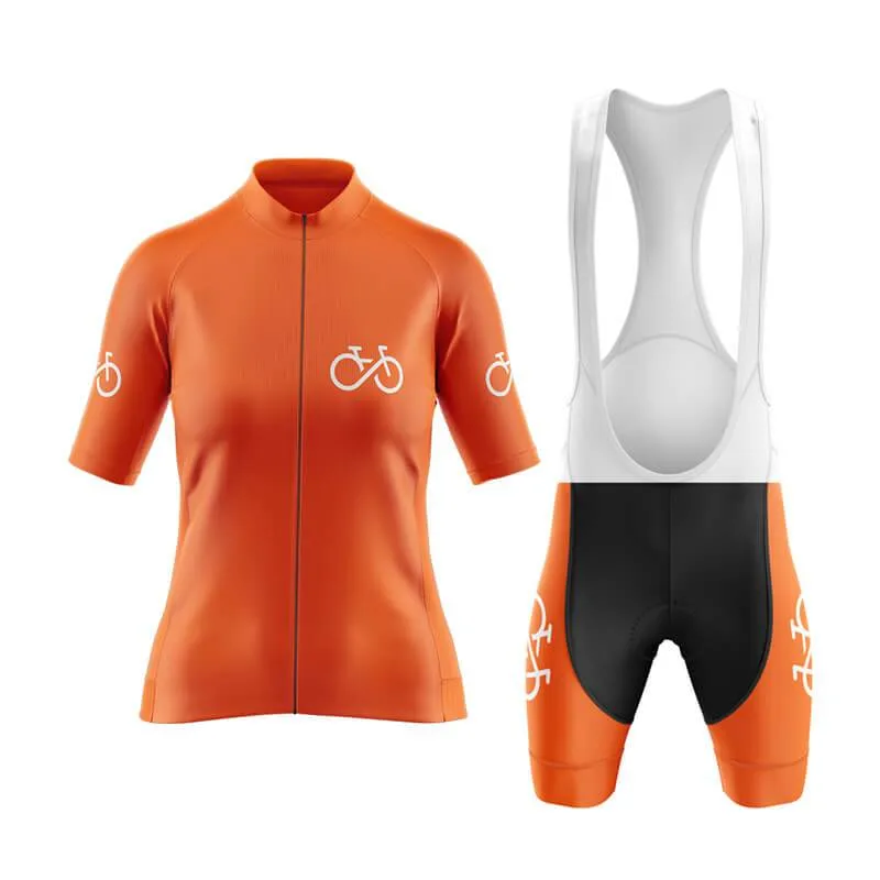 Bike Forever 2.0 Aero Cycling Kit (Orange)