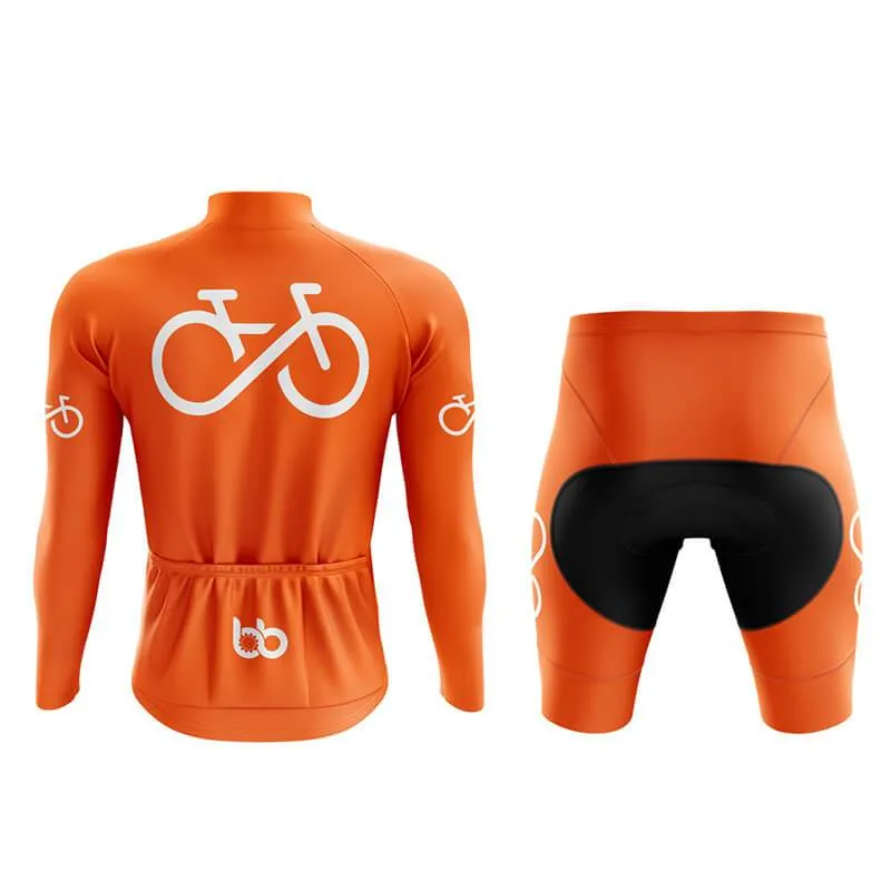 Bike Forever 2.0 Aero Cycling Kit (Orange)