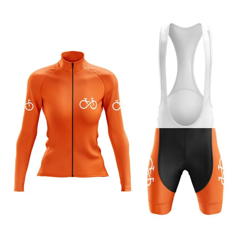 Bike Forever 2.0 Aero Cycling Kit (Orange)