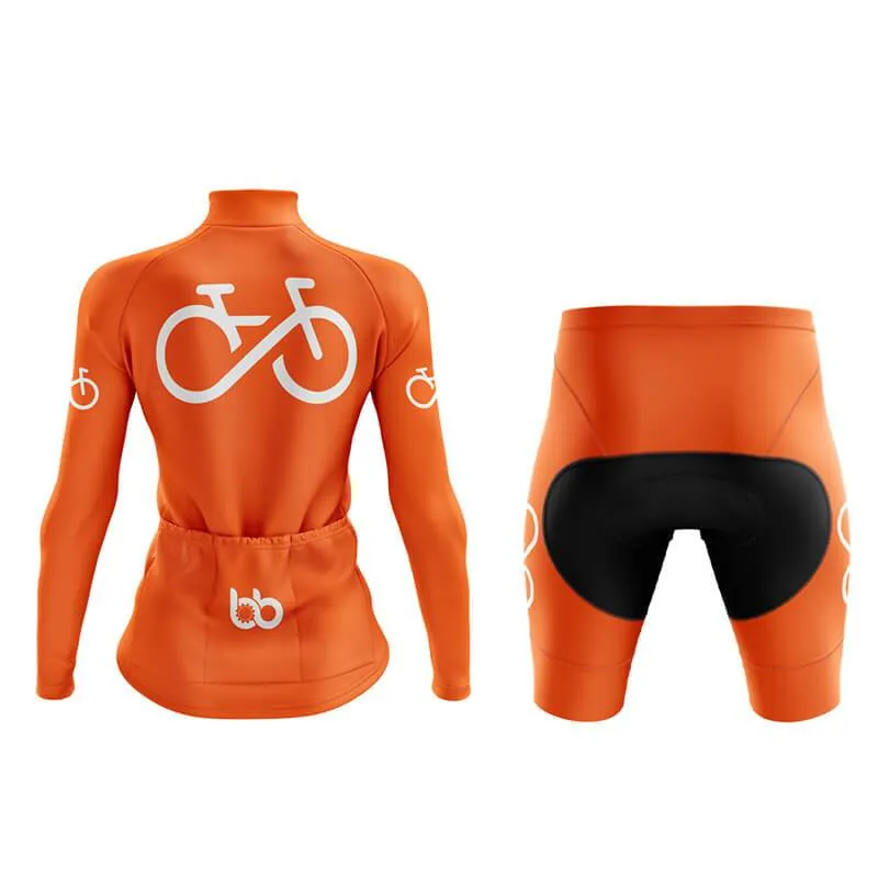 Bike Forever 2.0 Aero Cycling Kit (Orange)