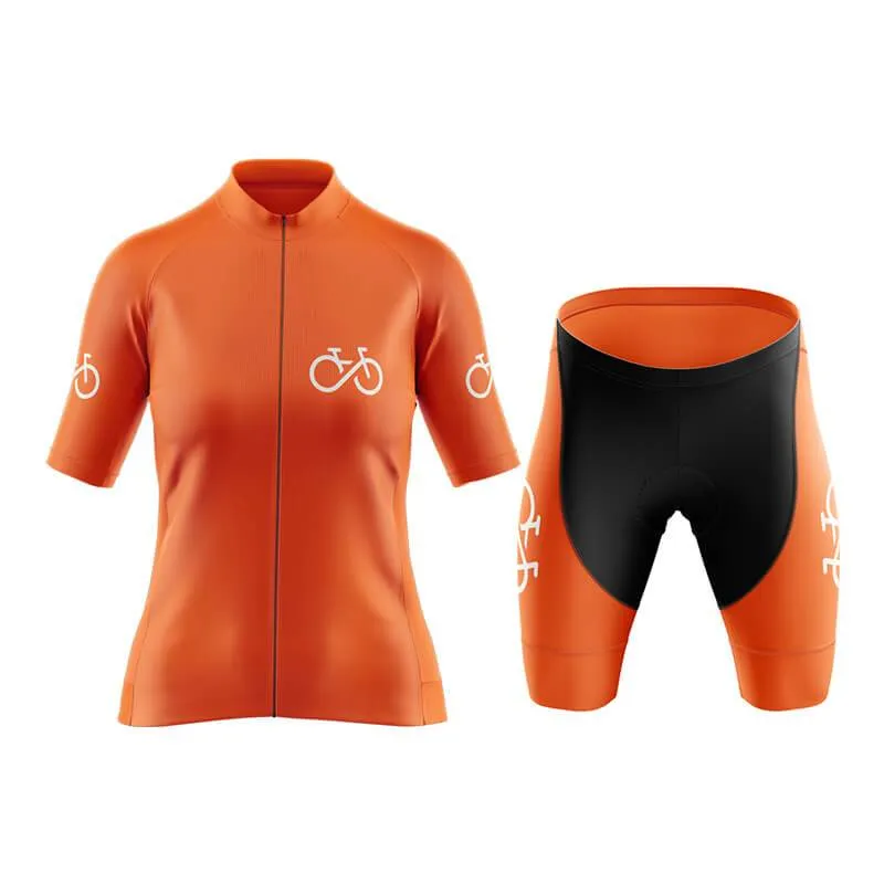 Bike Forever 2.0 Aero Cycling Kit (Orange)