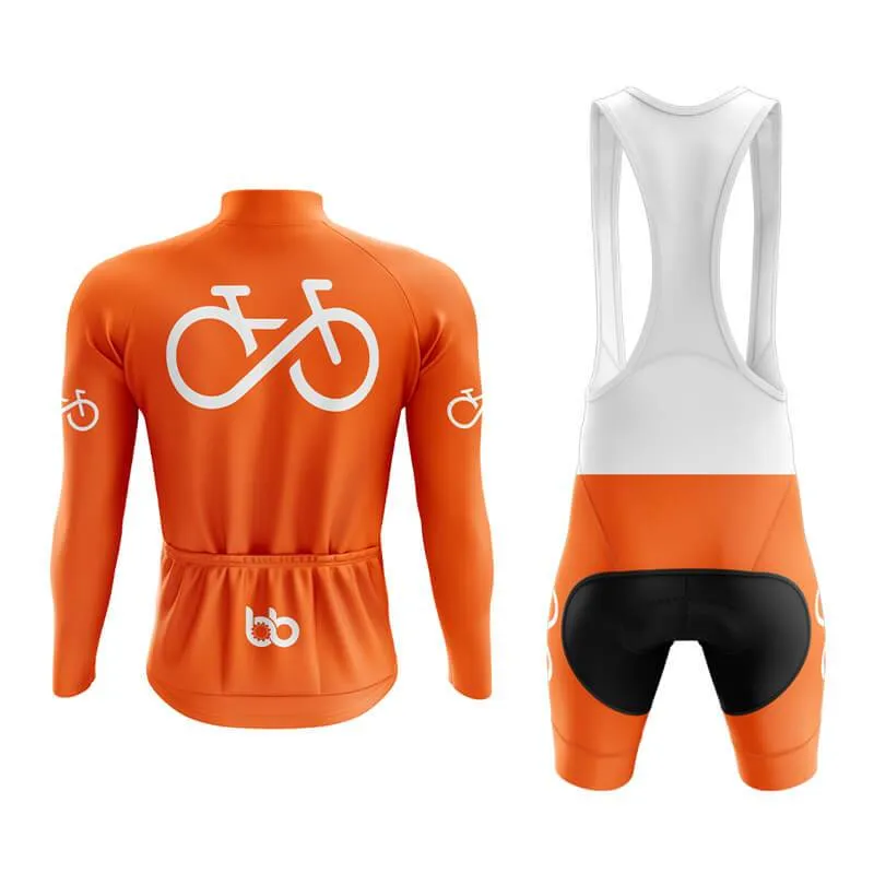 Bike Forever 2.0 Aero Cycling Kit (Orange)