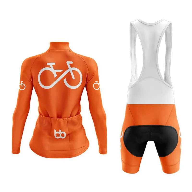 Bike Forever 2.0 Aero Cycling Kit (Orange)