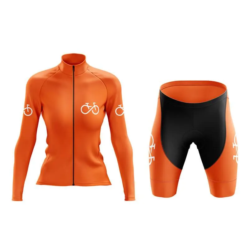 Bike Forever 2.0 Aero Cycling Kit (Orange)