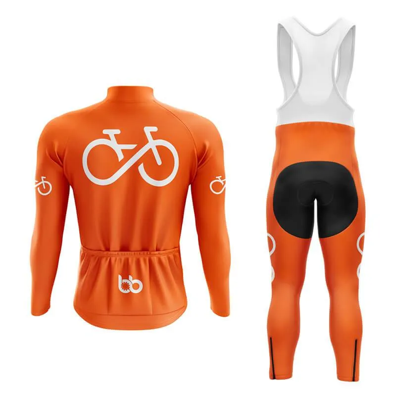 Bike Forever 2.0 Aero Cycling Kit (Orange)