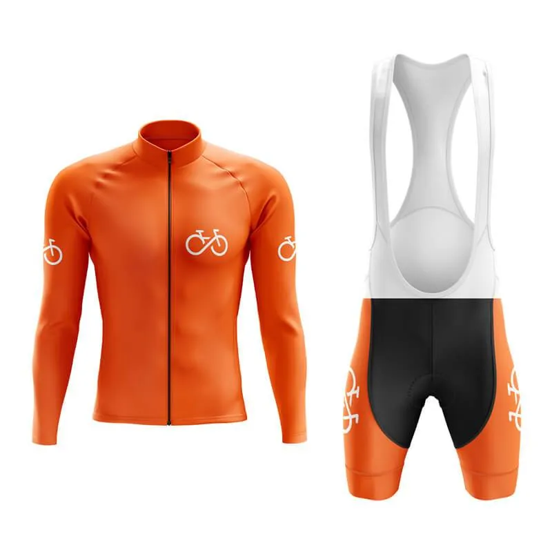 Bike Forever 2.0 Aero Cycling Kit (Orange)