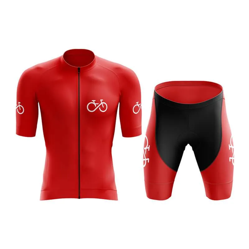 Bike Forever 2.0 Aero Cycling Kit (Red)