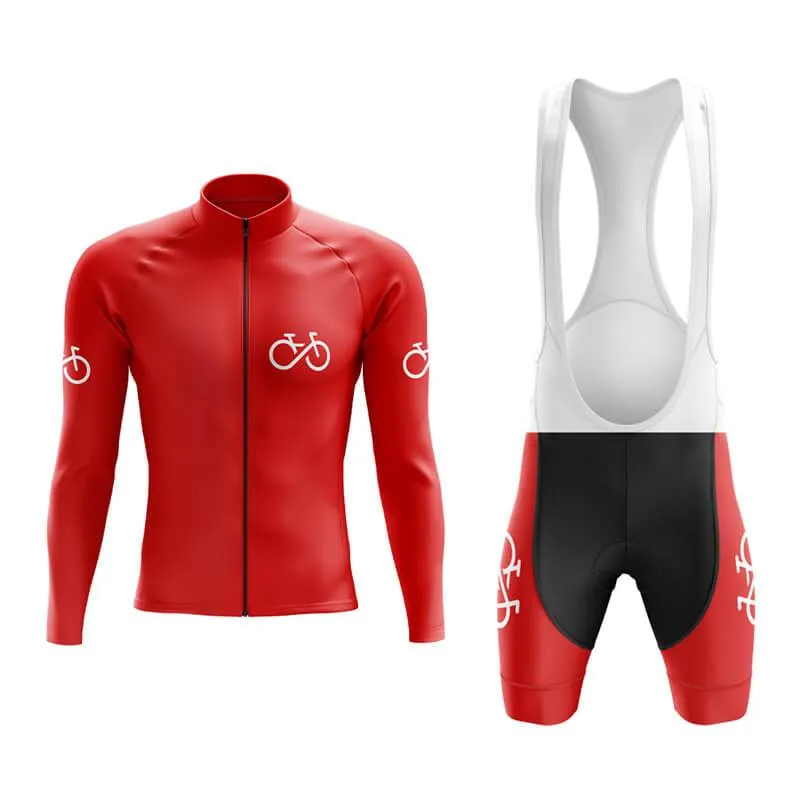 Bike Forever 2.0 Aero Cycling Kit (Red)