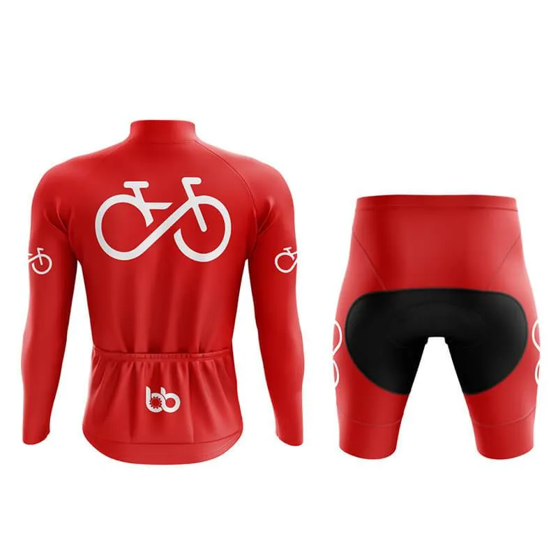 Bike Forever 2.0 Aero Cycling Kit (Red)