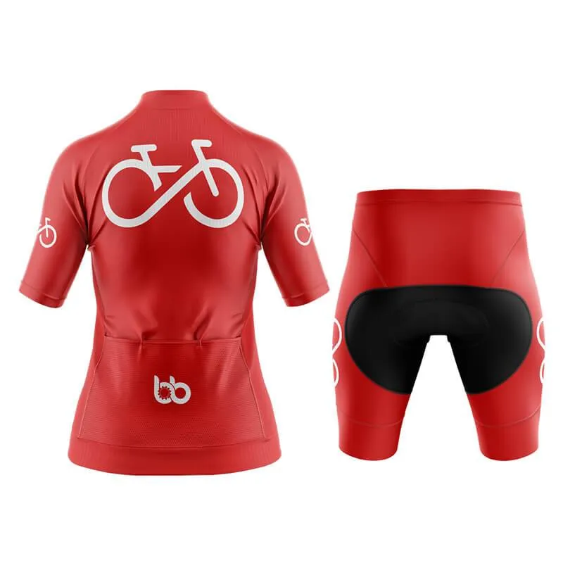 Bike Forever 2.0 Aero Cycling Kit (Red)