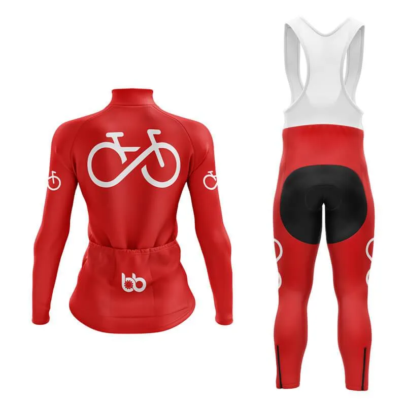 Bike Forever 2.0 Aero Cycling Kit (Red)