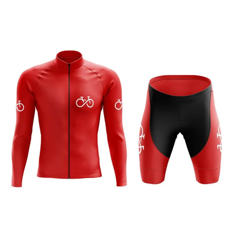 Bike Forever 2.0 Aero Cycling Kit (Red)