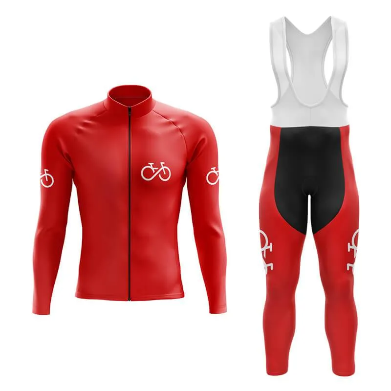 Bike Forever 2.0 Aero Cycling Kit (Red)