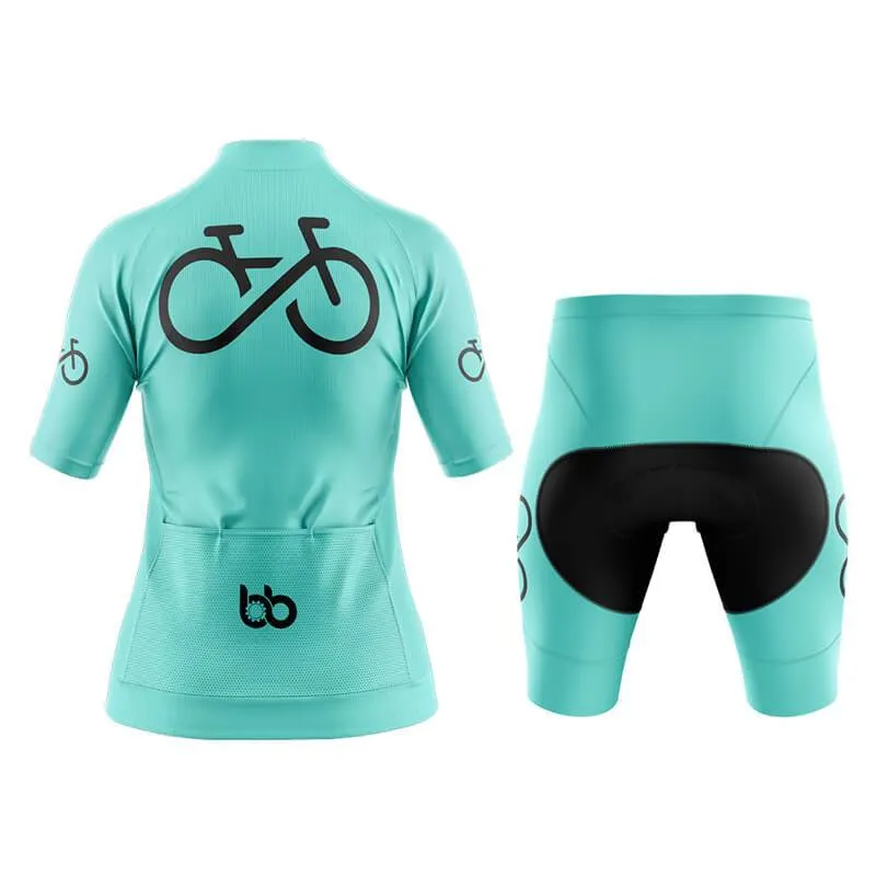 Bike Forever 2.0 Aero Cycling Kit (Teal)