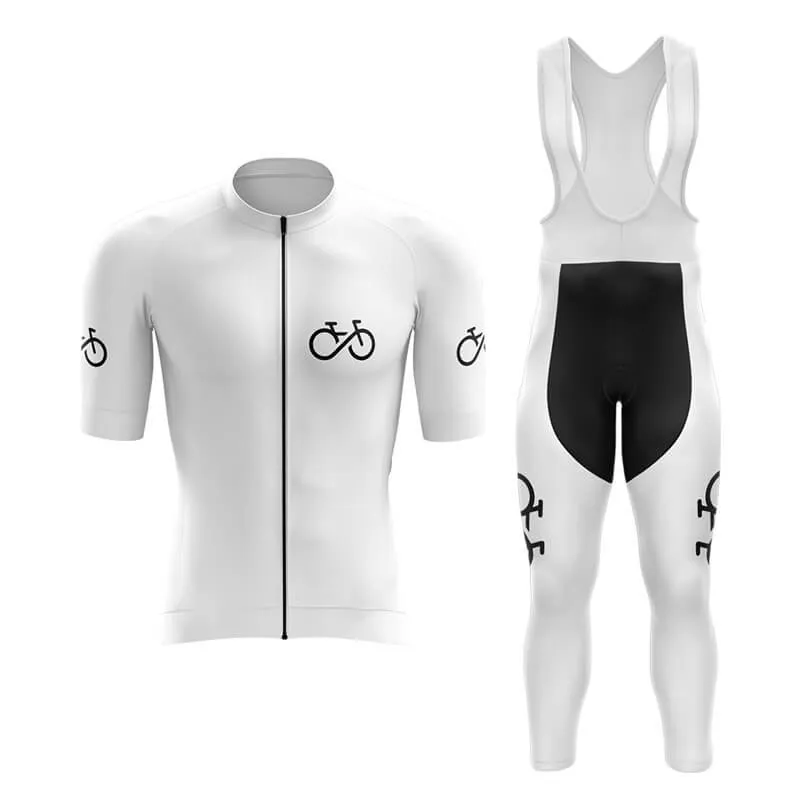 Bike Forever 2.0 Aero Cycling Kit (White)