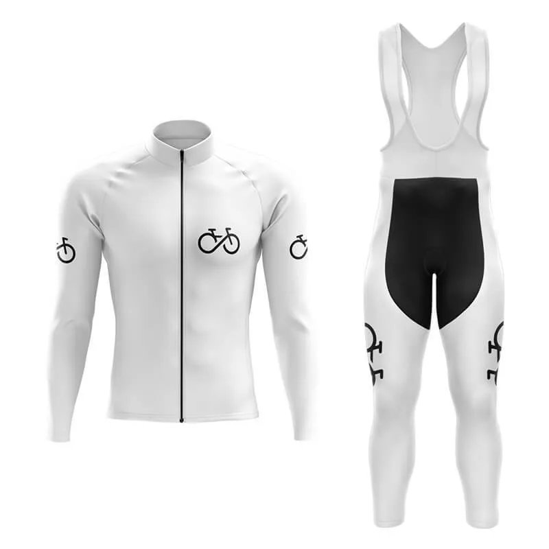 Bike Forever 2.0 Aero Cycling Kit (White)